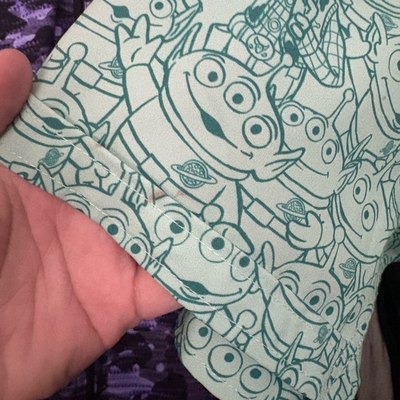 RSVLTS Mint Green Toy Story Men's Shirt - Picture 4 of 5